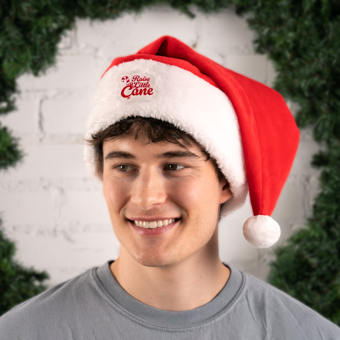 Raise a Little Cane Santa Hat