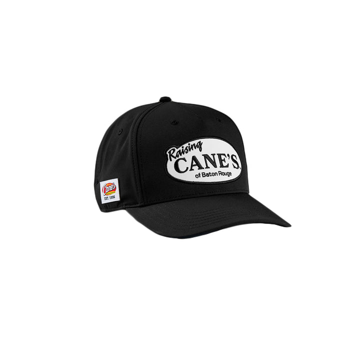 Raising Cane's Black Retro Logo Hat