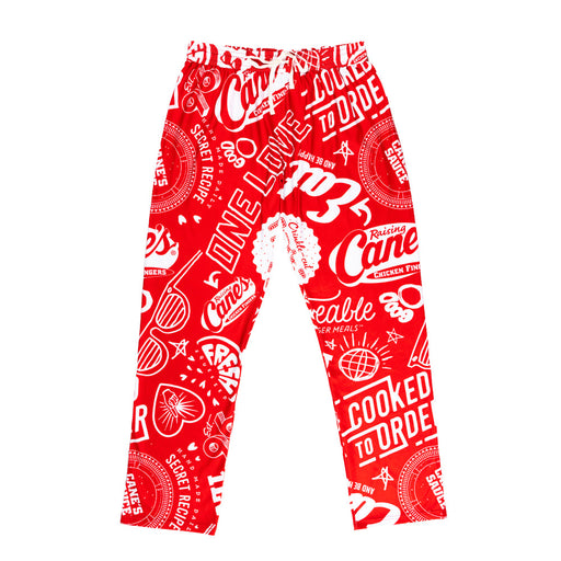 Raising Cane's Icons Pajama Pants Front