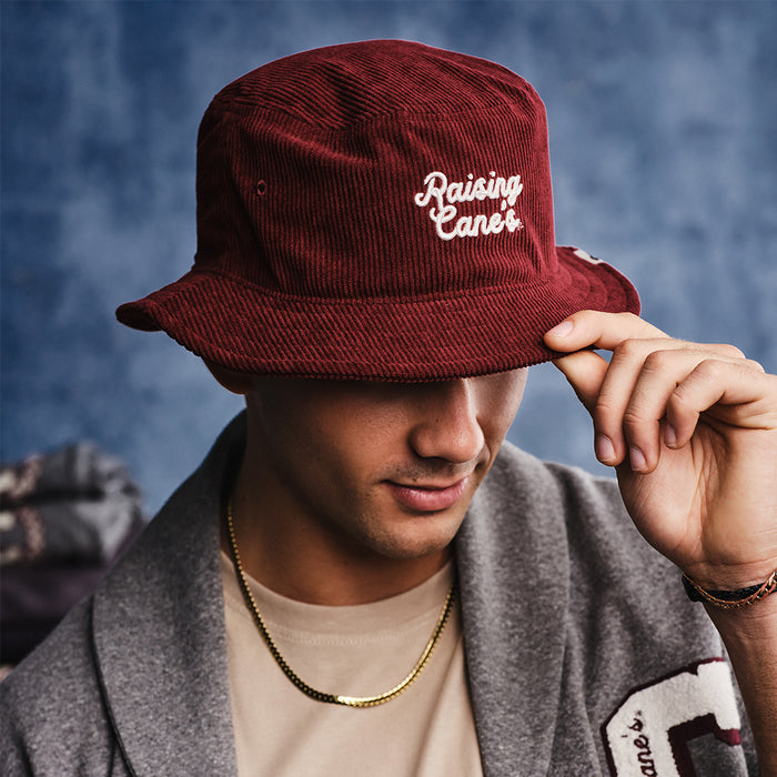 Raising Cane's Corduroy Bucket Hat
