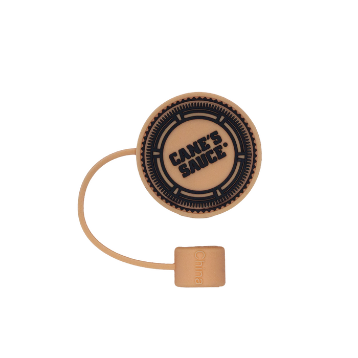 Cane's Sauce straw topper