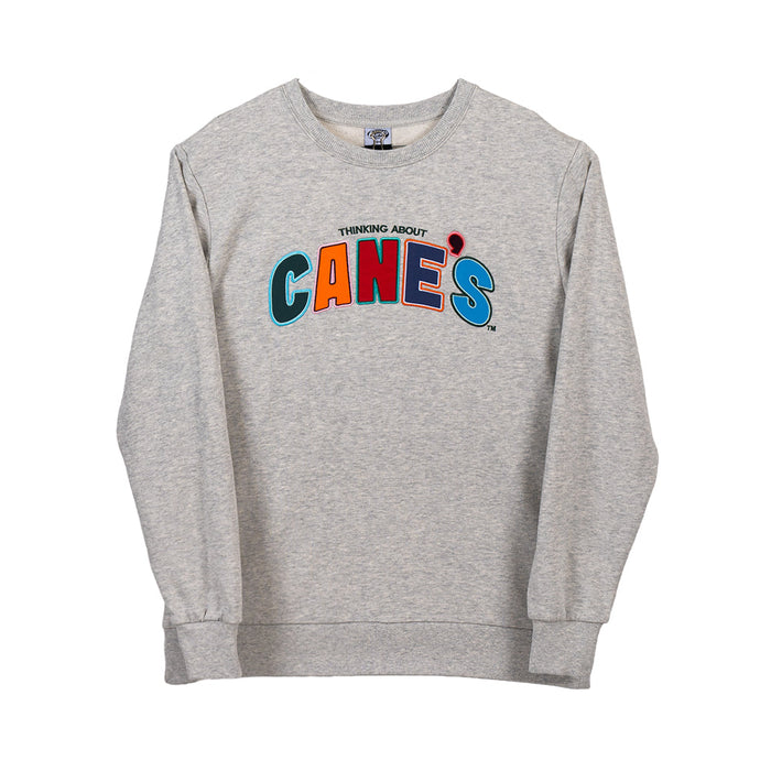 Thinking About Cane's Crewneck - Expected to Ship by 10/10