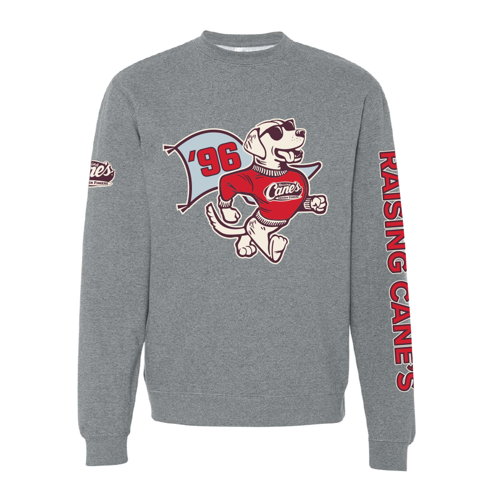 Varsity Cane Crewneck Sweatshirt — Raising Cane's