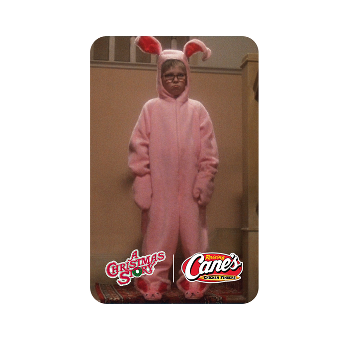 Pink Bunny Gift Card