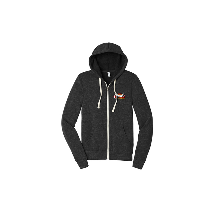 Full Zip Embroidered Hooded Sweatshirt Raising Cane s