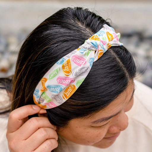 Cane's Imprint Headband on Model
