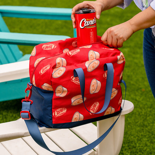 Cane's Sauce Retro Bag with Model