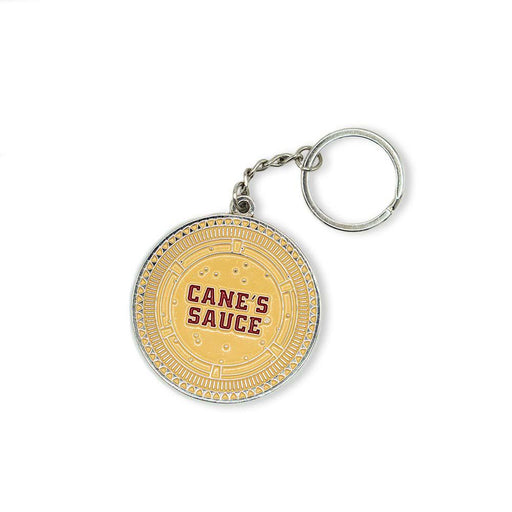 Cane's Sauce Key Chain Front